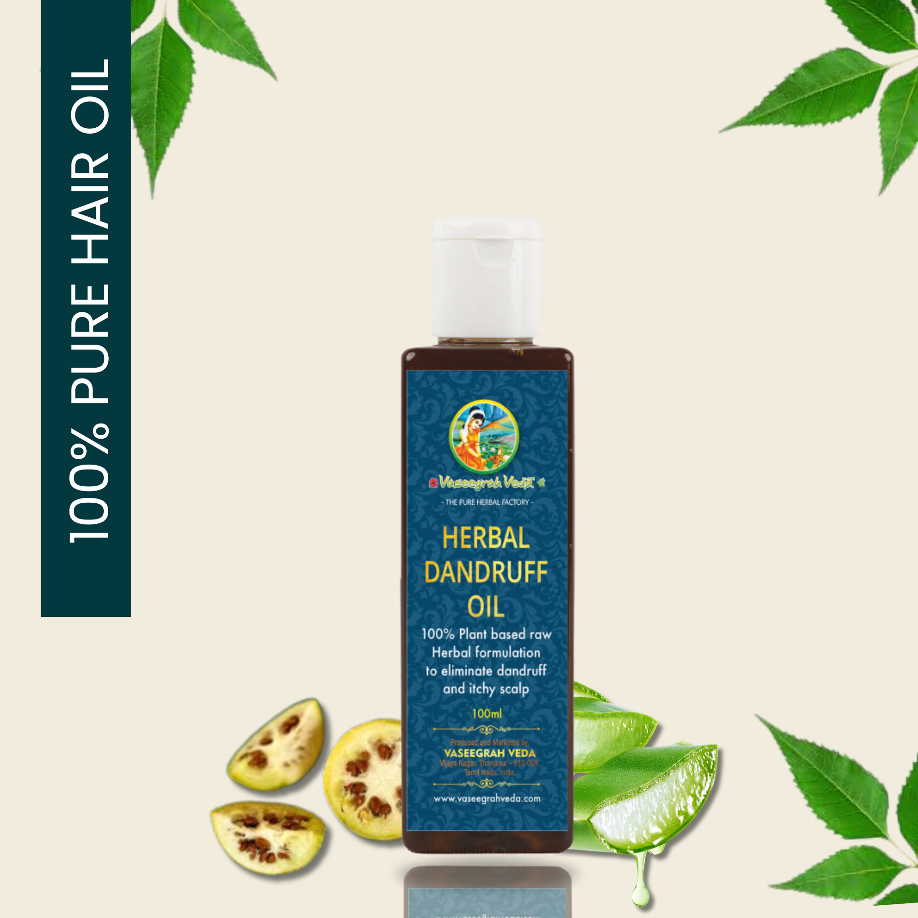 Herbal Dandruff Oil - 100ml